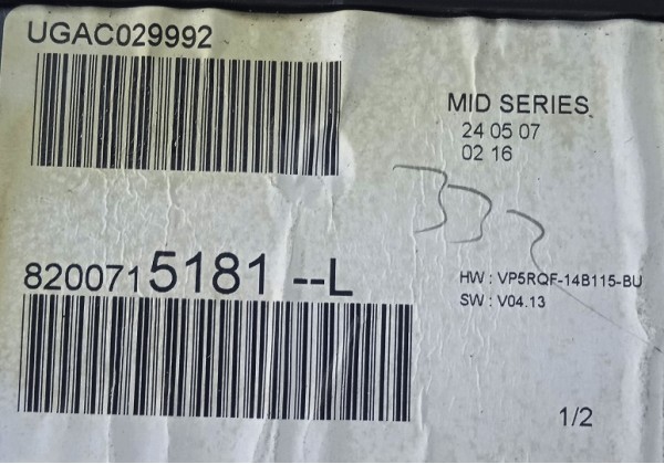 Панель приладів Renault Clio 3, 1,2 16V, 2,0 16V, 8200715181